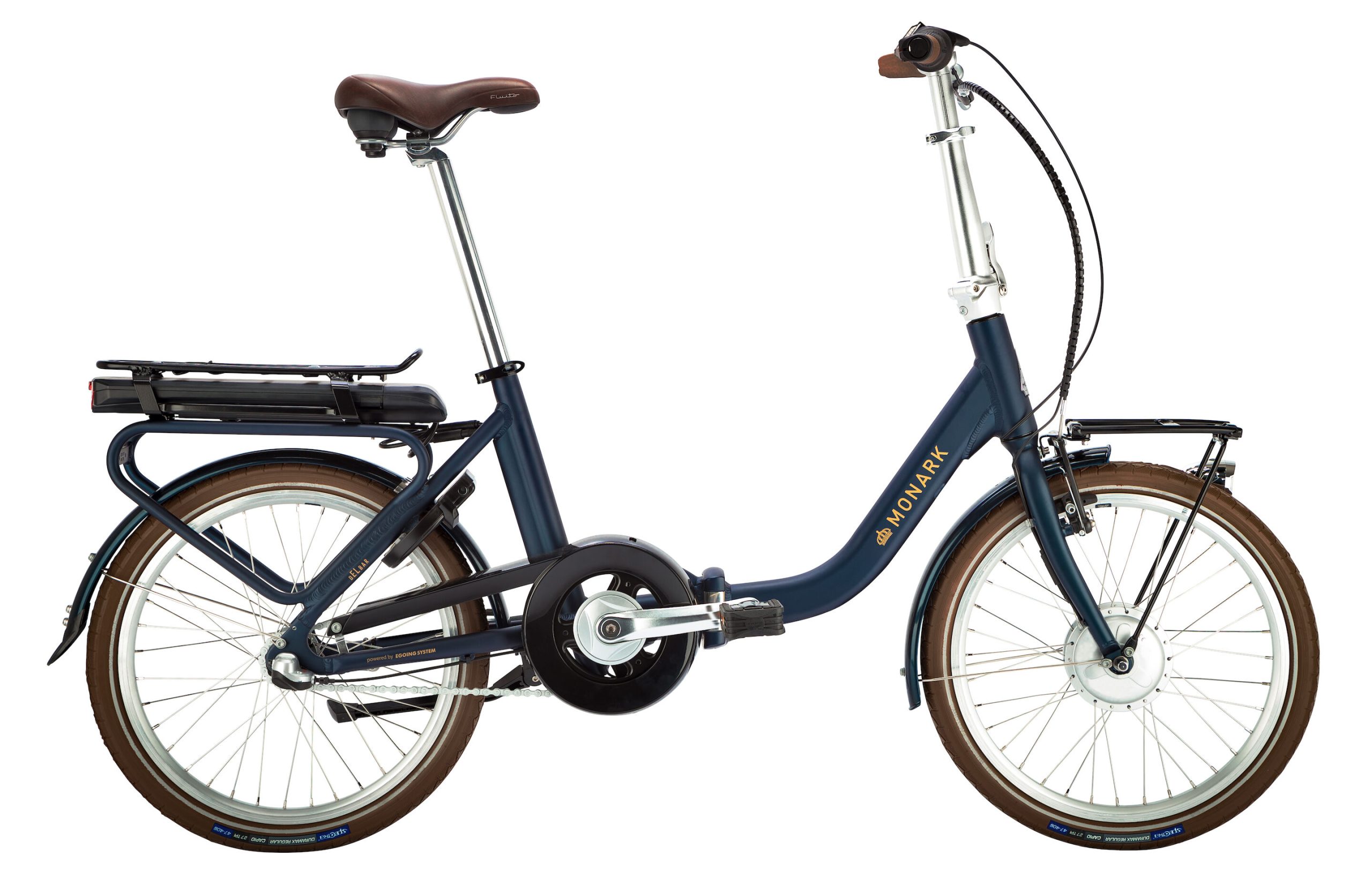 Bageri Pind Opaque Kildemoes Monark Egoing Foldecykel EL Blue - Oddershede Cykler