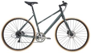 MBK Airborn Dame 8g Shimano Claris hydr. disc mat grøn