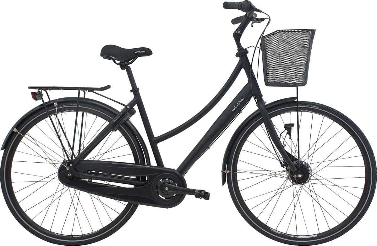 Winther 2 Dame 50cm 7g Shimano Nexus fodbr. mat sort